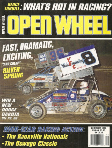 OPEN WHEEL 1992 DEC - FOYT AUCTION, GALMER G92 INDY CAR, BOB EAST, JOE GOSEK